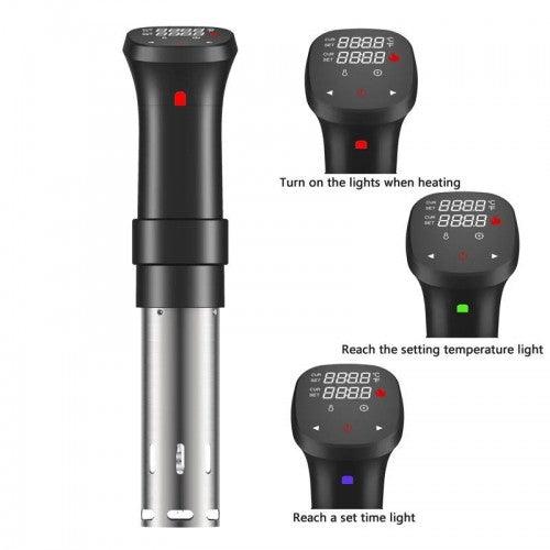 Sous Vide Machine 1000W Precision Cooker Vacuum Slow Powerful Immersion Circulator with LCD Digital Display - - Toytexx Sous Vide Machine 1000W Precision Cooker Vacuum Slow Powerful Immersion Circulator with LCD Digital Display - - Toytexx